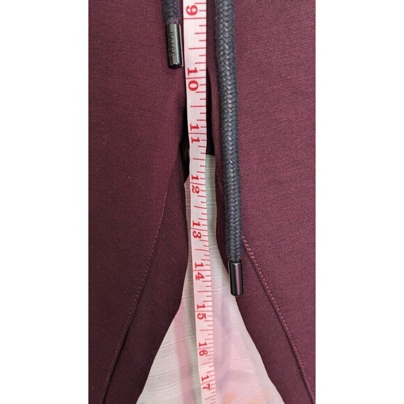 Paige Men's Hutton Slim Fit Track Joggers Sweatpants Pants in Currant Size L - Picture 12 of 13